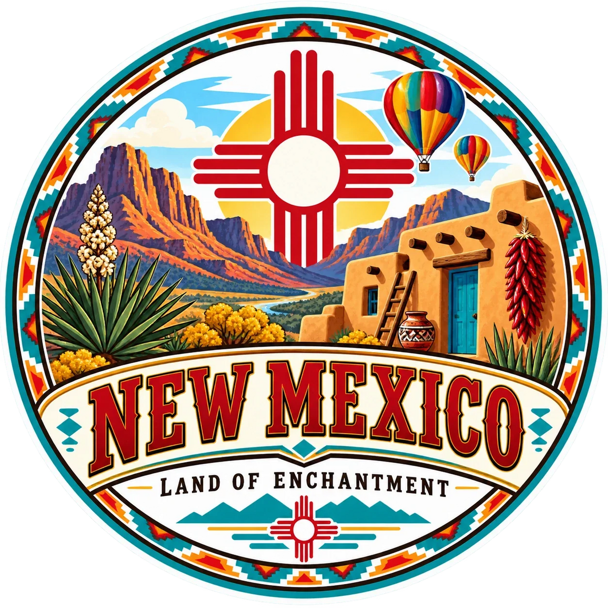 State Inspired T-Shirts - New Mexico
