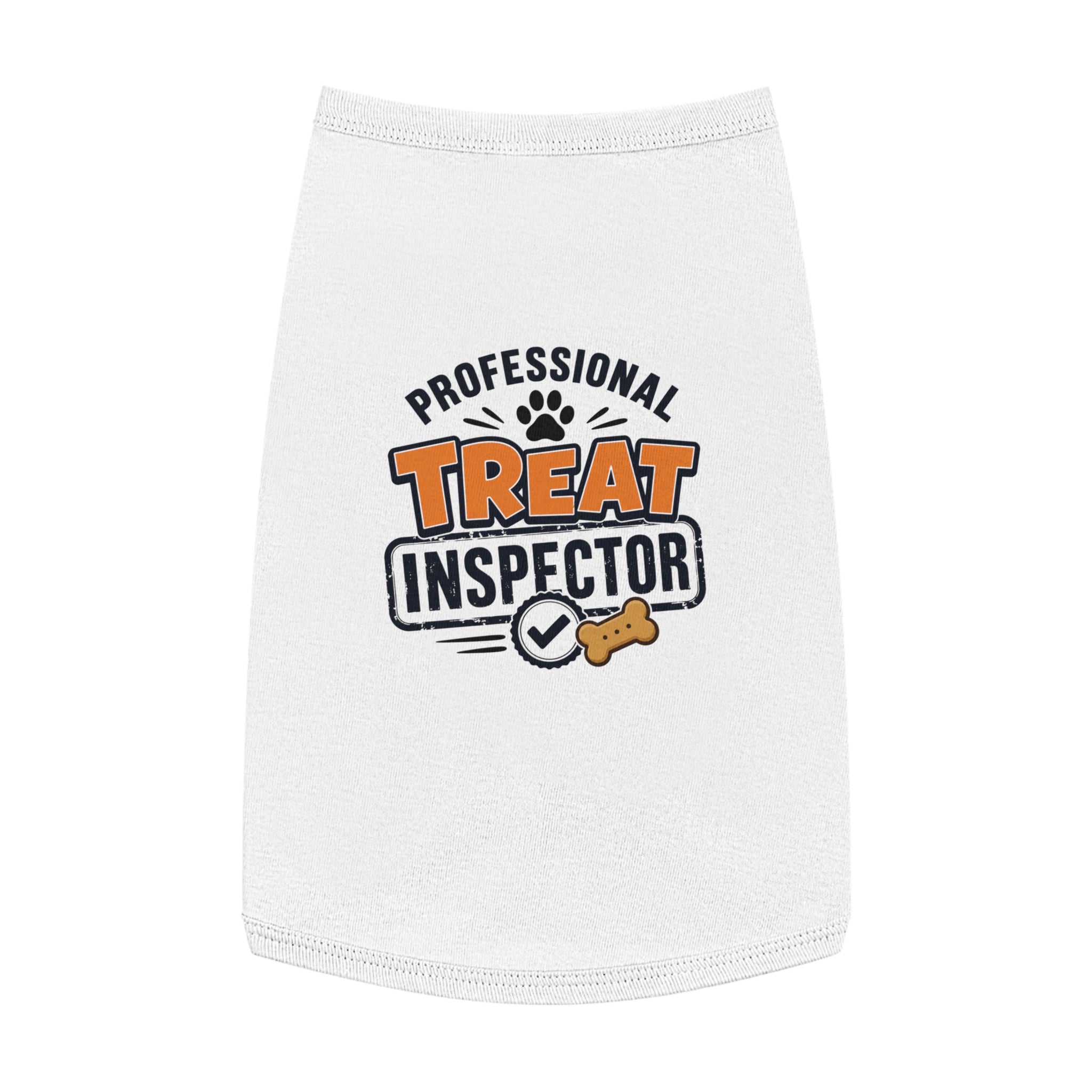 Professional Treat Inspector Dog T-Shirt – Funny Treat Lover Pet Shirt