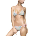 Sea Glass Watercolor Coastal Luxe Swim Set