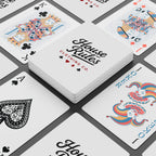 House Rules Poker Playing Cards – Vintage Ace Spade Deck for Game Night