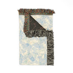 Maddison Shores Sea Glass Watercolor Woven Beach Blanket