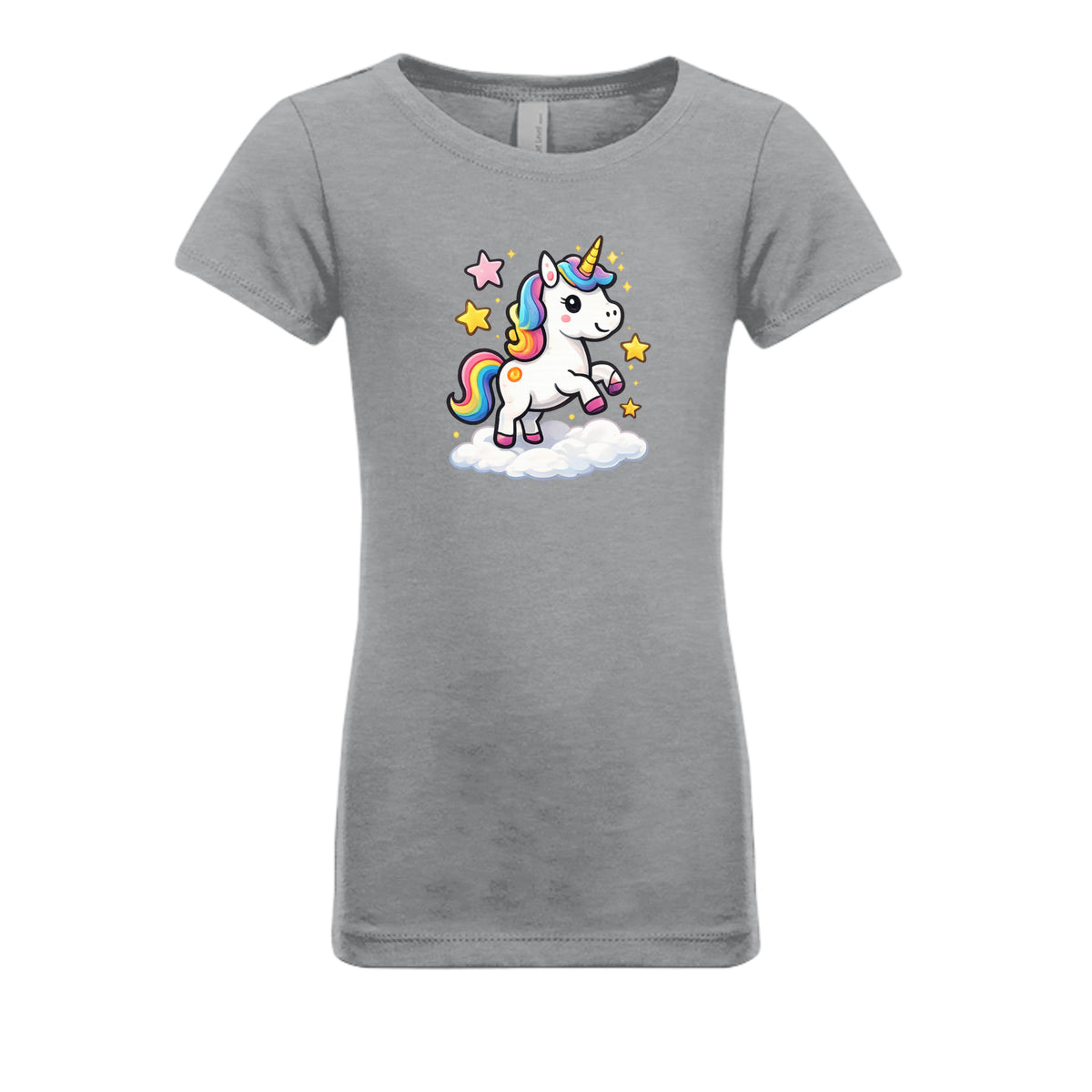 Heather Grey (90/10) - N3710 - FRONT